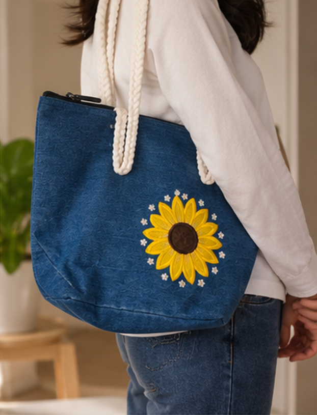 Rejean Tote Bag | Sustainable Handmade Everyday Carry